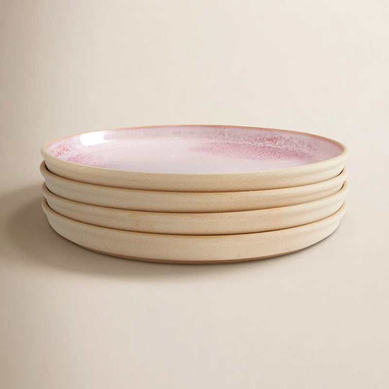 Portmeirion - Side Plate Rose Quartz 8.5 in - Minerals (Set of 4) Home & Kitchen