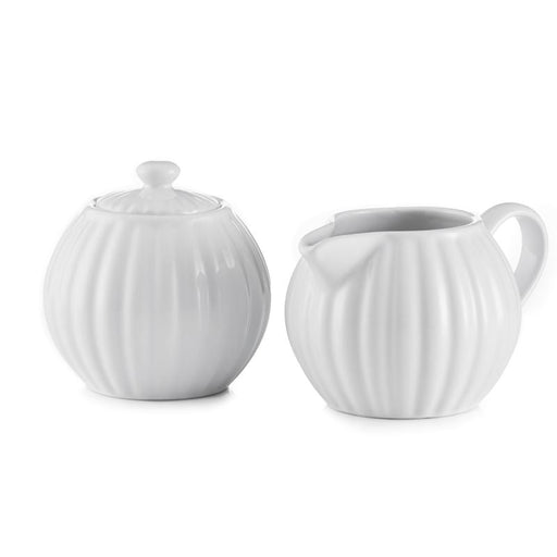 PRICE & KENSINGTON - LUXE CREAM/SUGAR SET| White Home & Kitchen