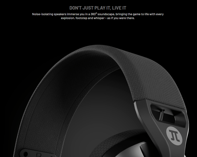 Primus - Gaming Headset with Boom Mic Detachable - Arcus 360BT - Black Electronics