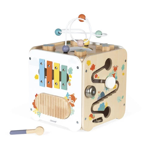 Janod - PURE -  LARGE MULTI-ACTIVITY CUBE
