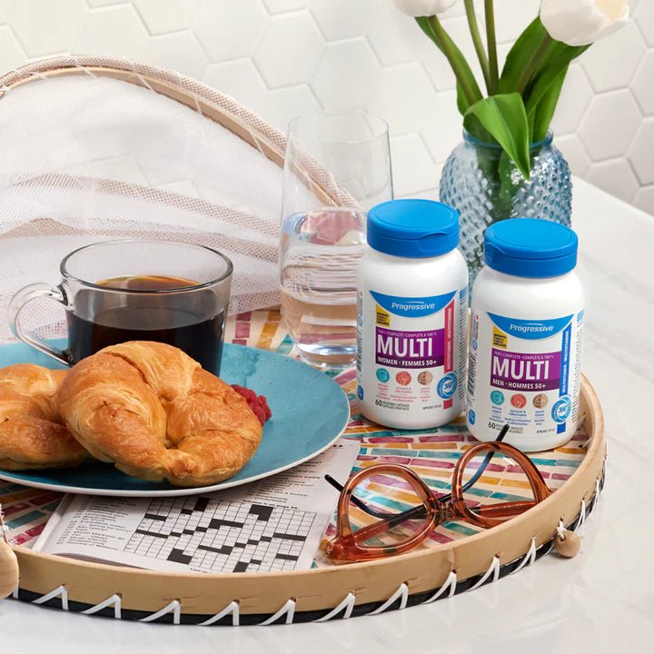 Progressive - MultiVitamins Men | 50+ 60 Vcaps Beauty & Personal Care