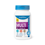 Progressive - MultiVitamins Men | 50+ 60 Vcaps Beauty & Personal Care
