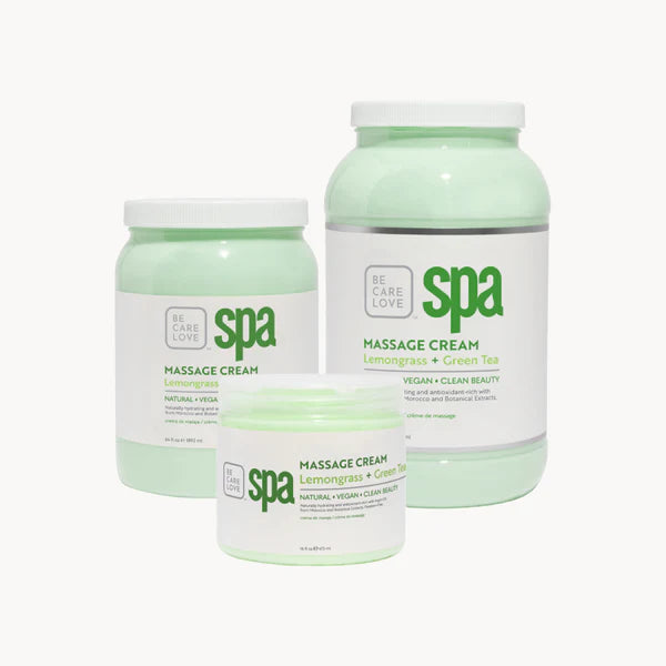 BCL Spa - Massage Cream Lemongrass + geen Tea | 64 oz