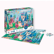 Puzzles 54 pieces 475X330mm Fairy Castle