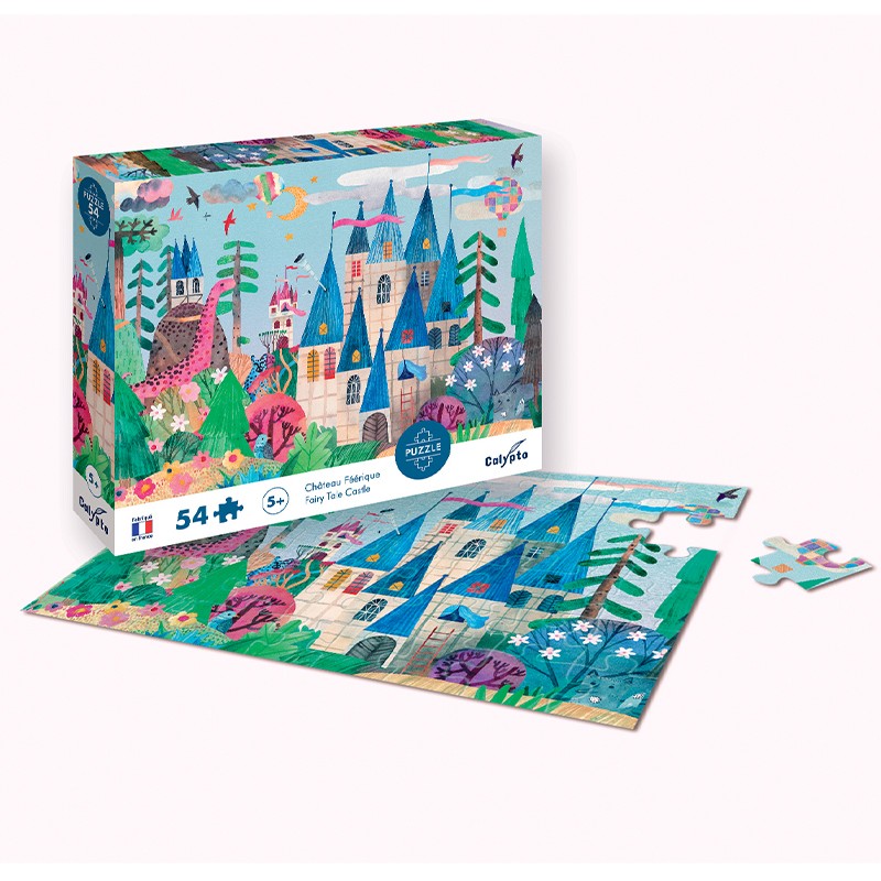 Puzzles 54 pieces 475X330mm Fairy Castle