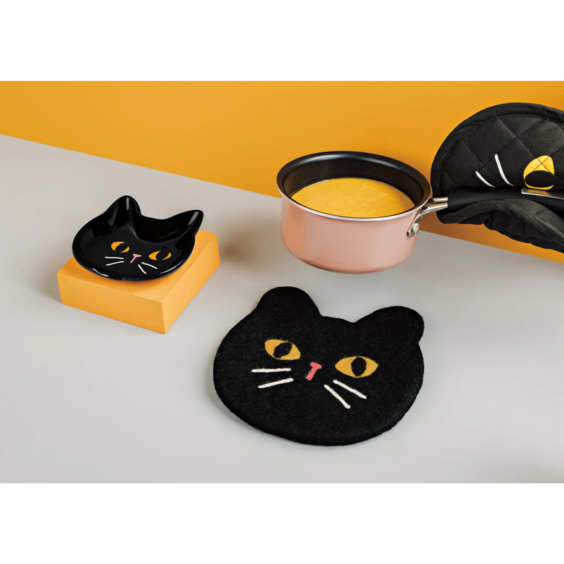 Jubilee - Spoon Rest Shaped Black Cat