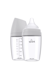 Quark - BuubiBottle MAX 1 Pack - GREY 8 oz Mother & Baby