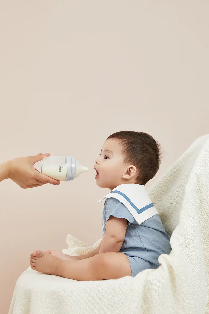 Quark - BuubiBottle MINI 1 Pack - GREY 5 oz Mother & Baby