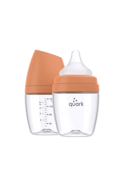 Quark - BuubiBottle MINI 1 Pack - ORANGE 5 oz Mother & Baby