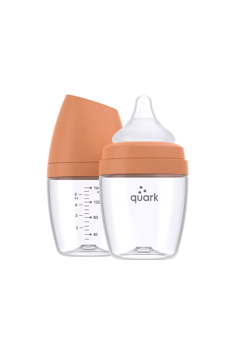 Quark - BuubiBottle MINI 1 Pack - ORANGE 5 oz Mother & Baby