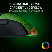 Razer - Cobra Gaming Mouse 6 - Button RGB - Minecraft Edition Electronics