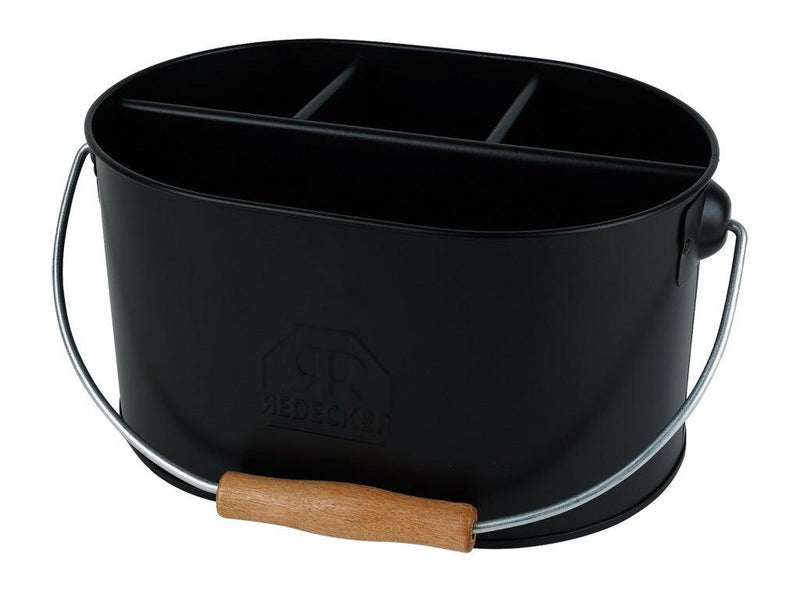 REDECKER - Portable Metal Caddy 24X17X13Cm Home & Kitchen Black