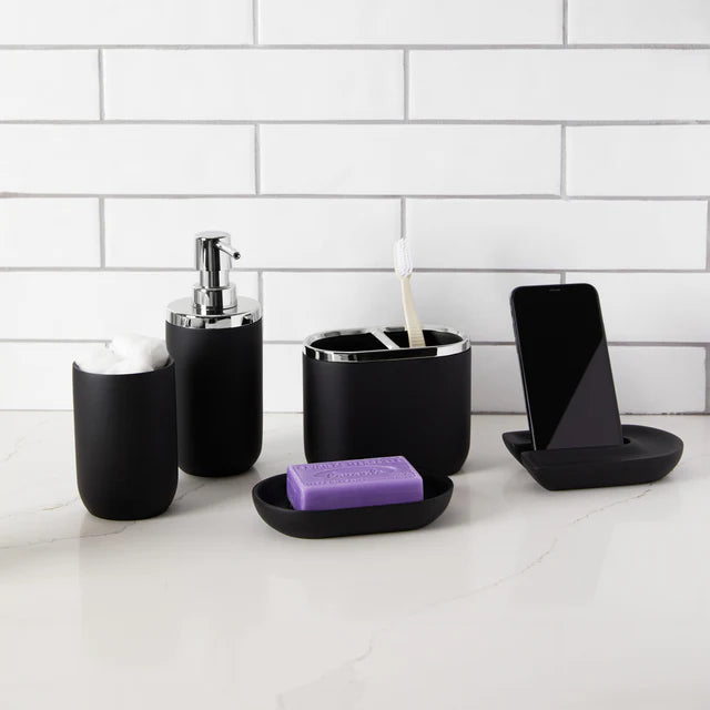 UMBRA - Junip Oval Soap Dish _ Black