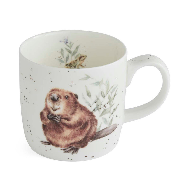 Royal Worcester - Wrendale The Arborist Beaver Mug, 11 oz