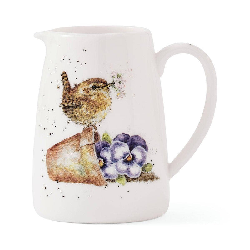 Royal Worcester - Wrendale Pottering About Wren Posy Jug