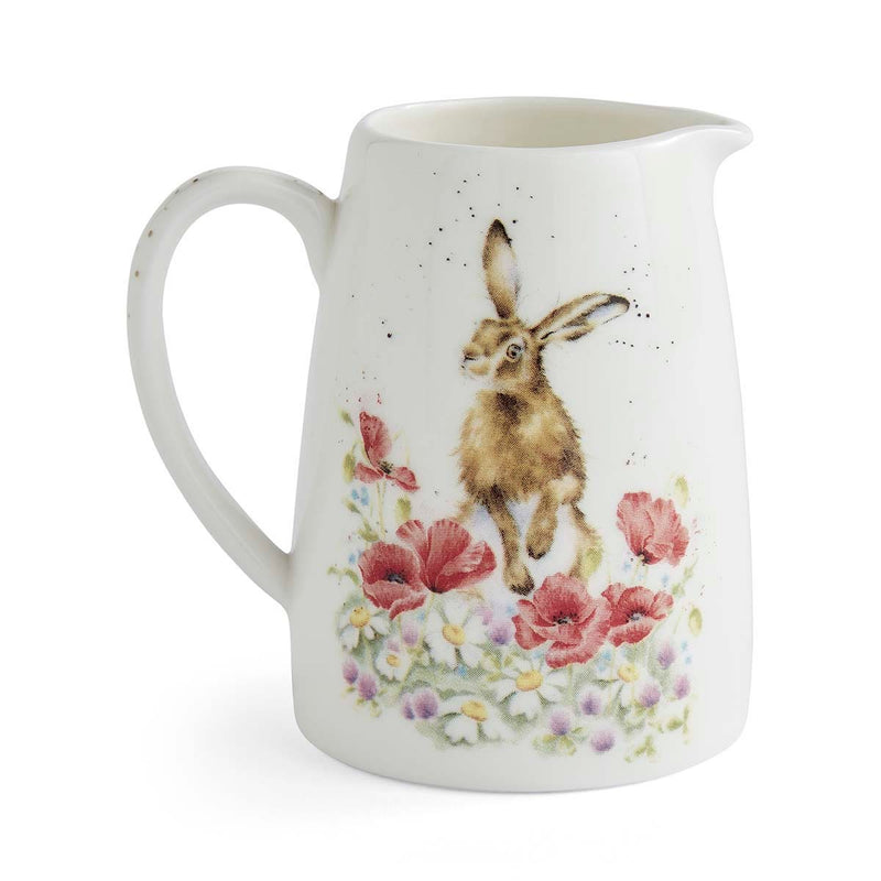 Royal Worcester - Wrendale Field of Flowers Hare Posy Jug