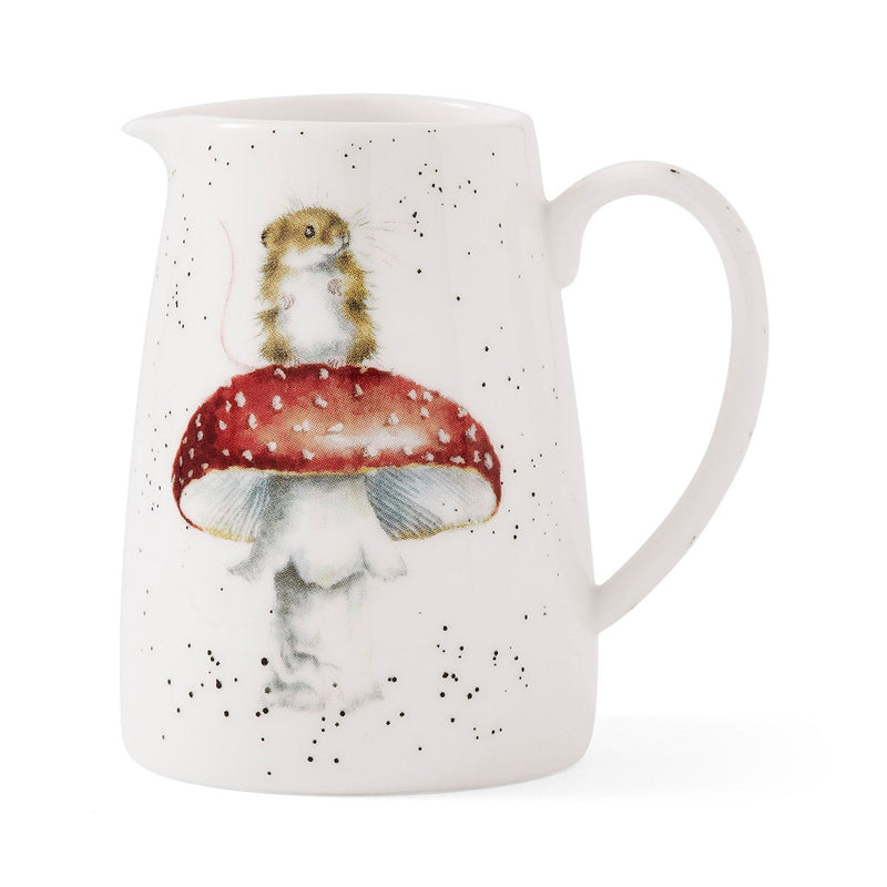 Royal Worcester - Wrendale He's a Fun-gi Mouse Posy Jug
