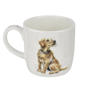 Royal Worcester - Wrendale DESIGNS 11 oz Ceramic Mug Home & Kitchen Devotion (Golden Retriever)