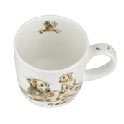 Royal Worcester - Wrendale DESIGNS 11 oz Ceramic Mug Home & Kitchen Devotion (Golden Retriever)