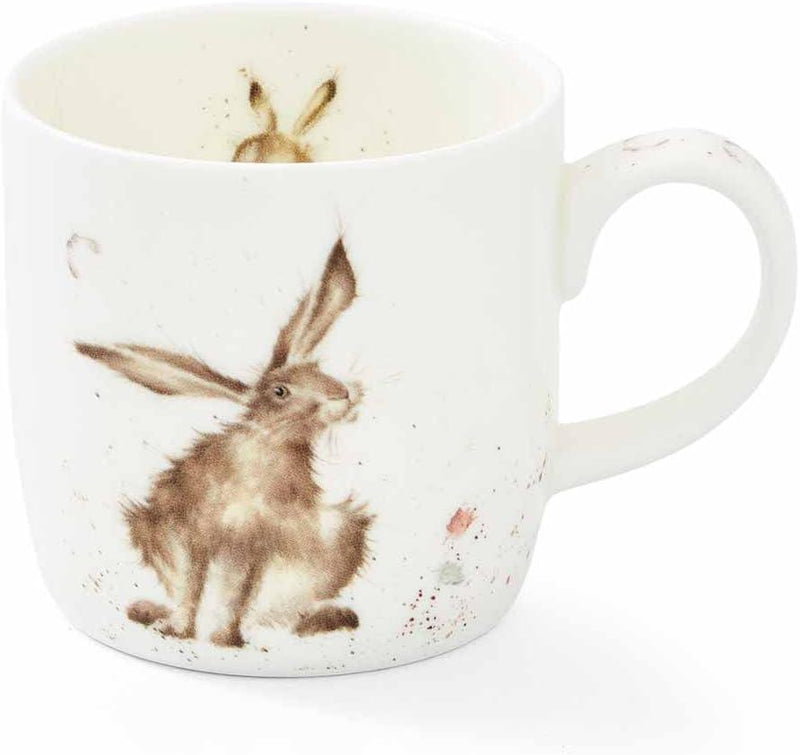 Royal Worcester - Wrendale DESIGNS 11 oz Ceramic Mug Home & Kitchen Good Hare Day (Hare)
