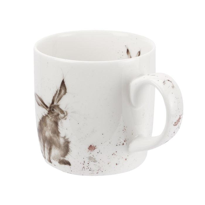 Royal Worcester - Wrendale DESIGNS 11 oz Ceramic Mug Home & Kitchen Good Hare Day (Hare)