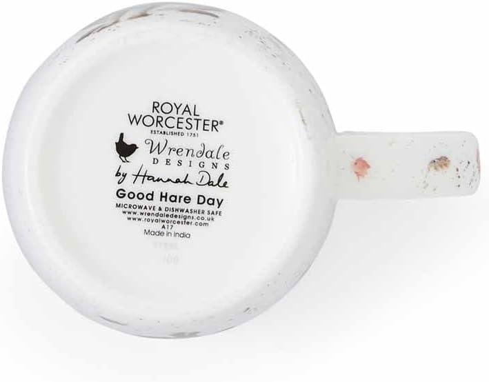 Royal Worcester - Wrendale DESIGNS 11 oz Ceramic Mug Home & Kitchen Good Hare Day (Hare)