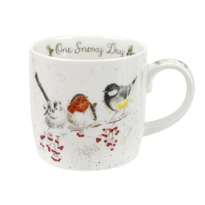 Royal Worcester - Wrendale DESIGNS 11 oz Ceramic Mug Home & Kitchen One Snowy Day