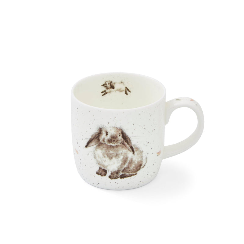 Royal Worcester - Wrendale DESIGNS 11 oz Ceramic Mug Home & Kitchen Rosie (Rabbit)