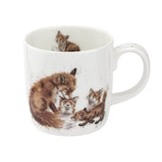 Royal Worcester - Wrendale DESIGNS 14 oz Ceramic Mug Home & Kitchen Bedtime Kiss (Fox)