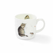 Royal Worcester - Wrendale DESIGNS 14 oz Ceramic Mug Home & Kitchen Cat & Mouse