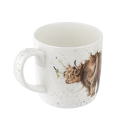 Royal Worcester - Wrendale DESIGNS 14 oz Ceramic Mug Home & Kitchen Daisy Coo (Cow)