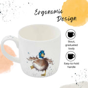 Royal Worcester - Wrendale DESIGNS 14 oz Ceramic Mug Home & Kitchen Guard Duck