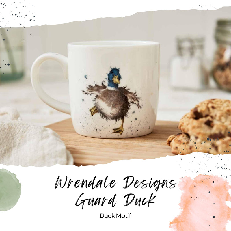 Royal Worcester - Wrendale DESIGNS 14 oz Ceramic Mug Home & Kitchen Guard Duck