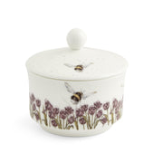Royal Worcester - Wrendale Designs - Covered Sugar Bowl - Bumblebee Home & Kitchen