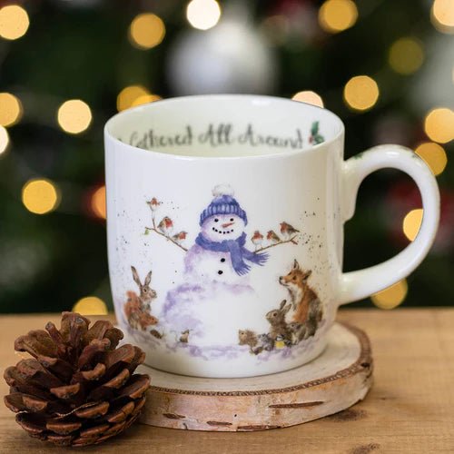 Royal Worcester - Wrendale Designs - Mug - Gathered All Around | 11 oz Home & Kitchen