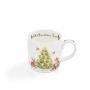 Royal Worcester - Wrendale Designs - Mug - Oh Christmas Tree | 11 oz Home & Kitchen