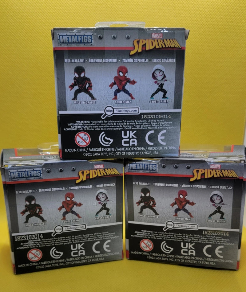 METALFIGS - 2.5" SPIDERMAN FIGURES CDU ASST