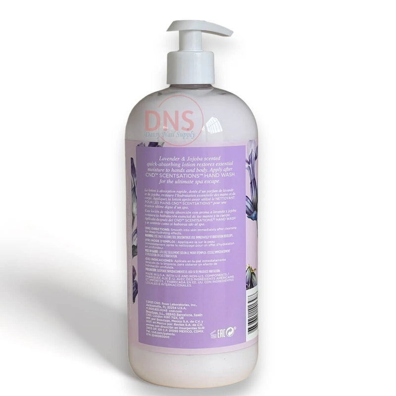 CND - Scentsations Lavende & Jojoba / Lavender & Jojoba Lotion | 31 oz / 917 mL