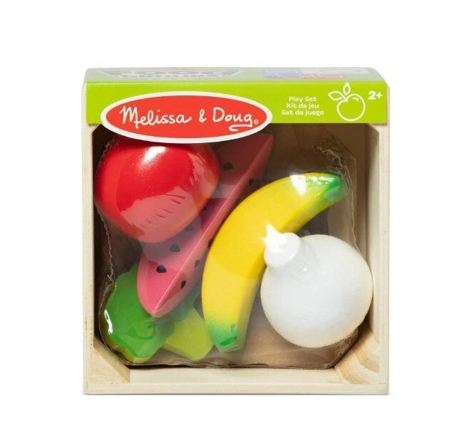 Melissa & Doug - Wooden Food Groups Play Set - Produce