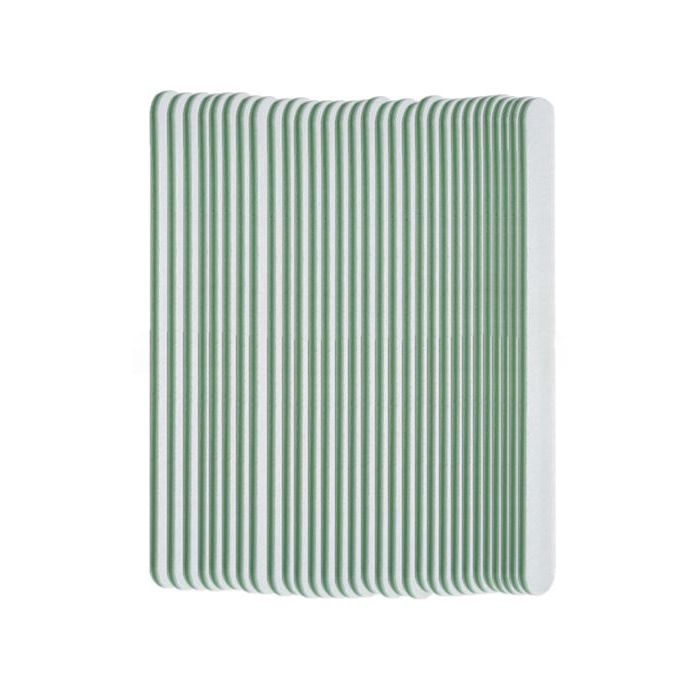 Sani File 100 / 180 Grit (Lavable / Washable) Verte / Green / Lime Sanifile (50 Pkk) Health & Beauty