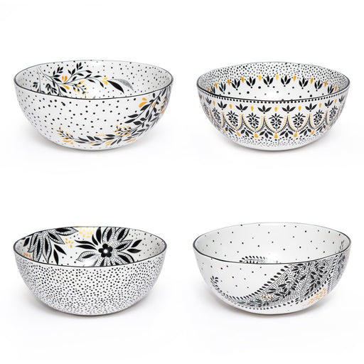 Sara Miller - Sm Cereal Bowl 5.8" S/4 Home & Kitchen