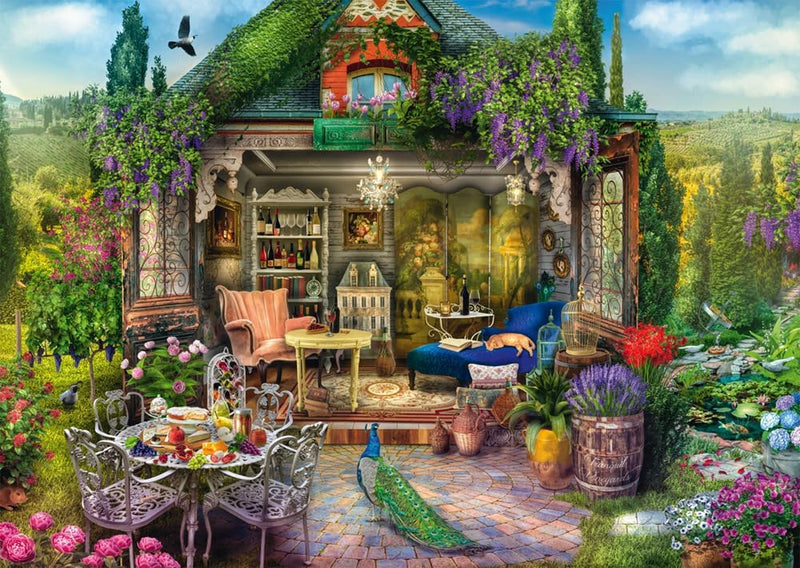 Schmidt Spiele - PZ1000: DREAM GARDEN AMONG THE VINEYARDS Toys & Games