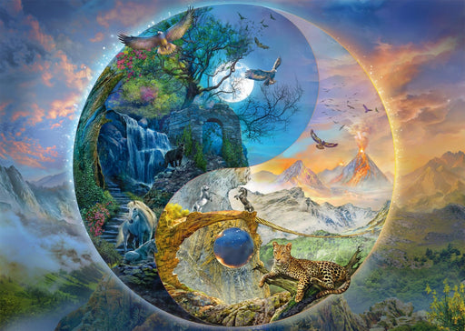 Schmidt Spiele - PZ1000:YIN & YANG MOUNTAIN WORLDS Games & Toys