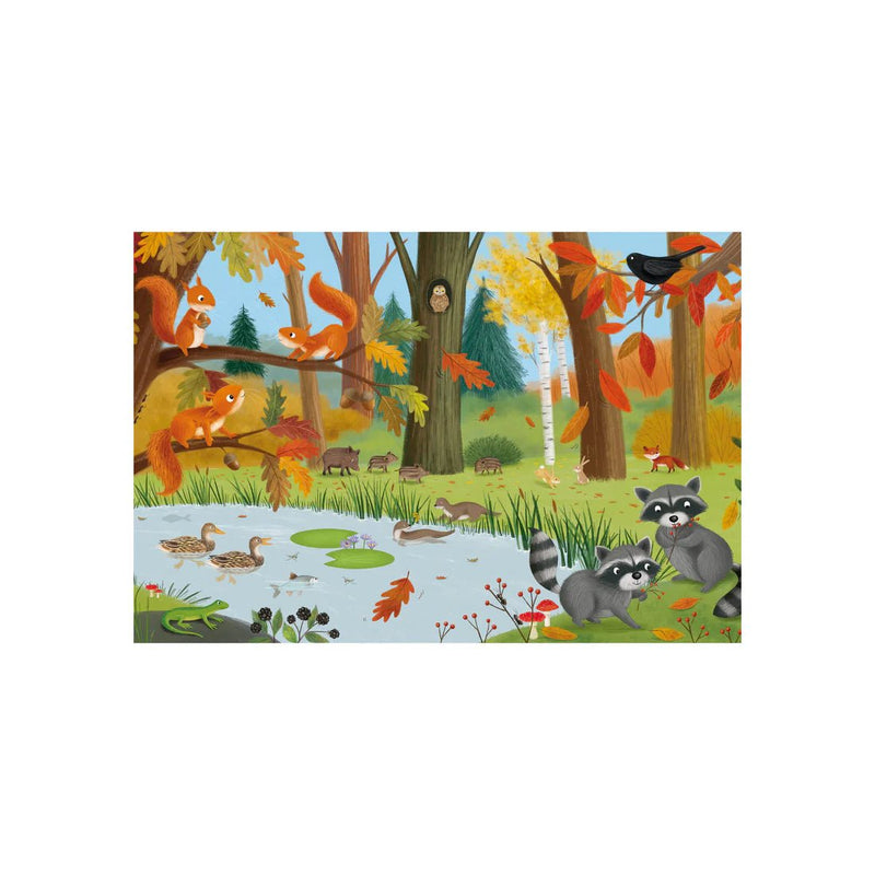 Schmidt Spiele - PZ3X24: FOREST AND MEADOW ANIMALS Toys & Games