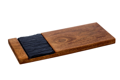 Selbrae House - Acacia & Slate Serving board Home & Kitchen