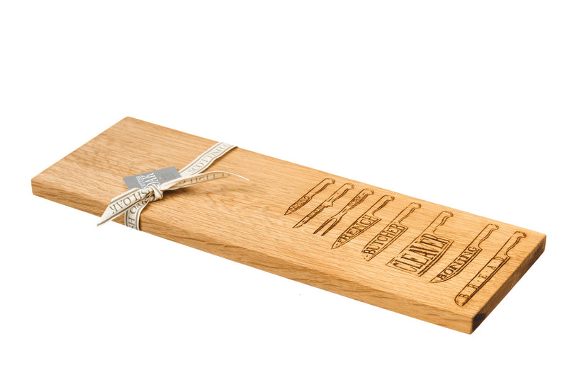 Selbrae House - Knives Oak Med Serving Platter Home & Kitchen
