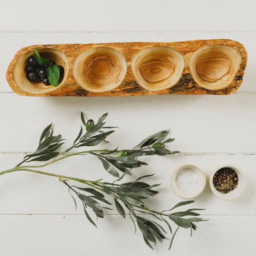 Selbrae House - Olive Wood Nibbles Tray Home & Kitchen