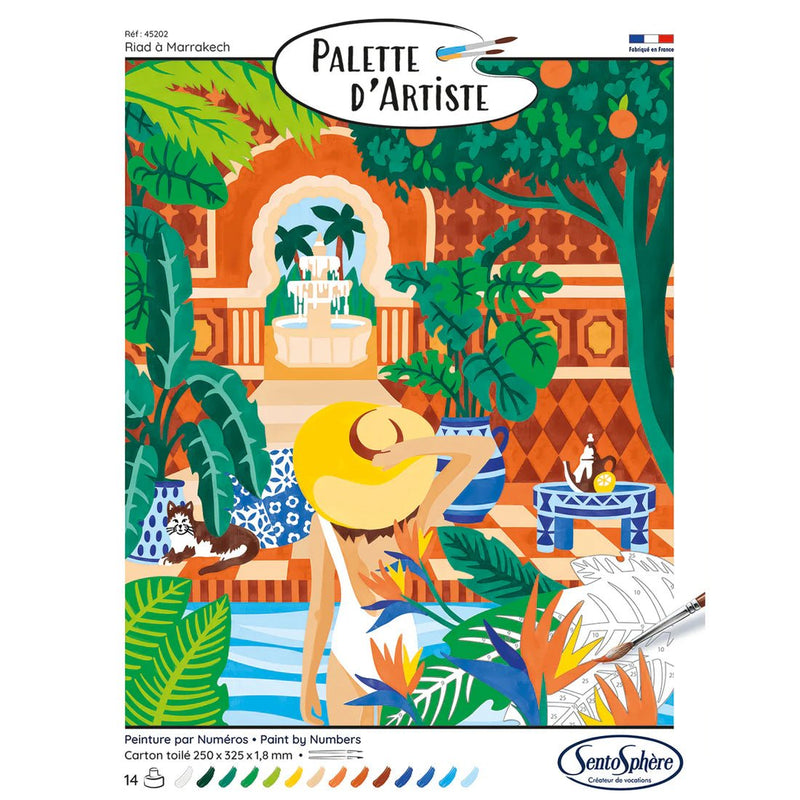 Sentosphere - ARTIST PALETTE - RIAD IN MARRAKECH Arts & Crafts