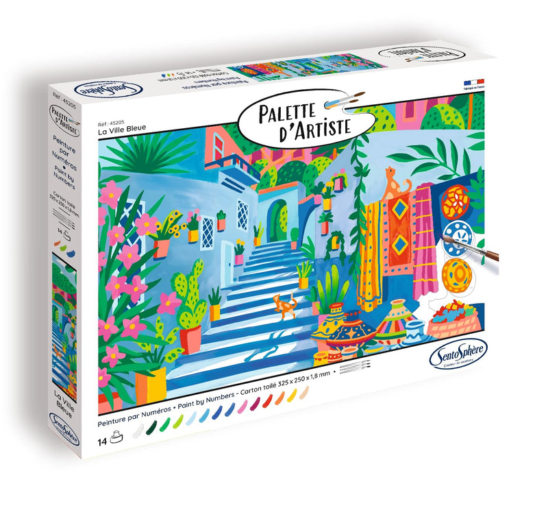 Sentosphere - ARTIST PALETTE - THE BLUE CITY Games & Toys