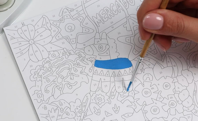 Sentosphere - ARTIST PALETTE - THE BLUE CITY Games & Toys